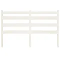 Tête de lit Blanc 166x4x100 cm Bois massif de pin