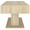 Table basse Chêne sonoma 96x50x45 cm Aggloméré