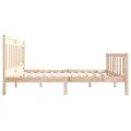 Cadre de lit Bois massif 120x200 cm