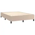 cadre de lit matelas LED Cappuccino 140x200 cm