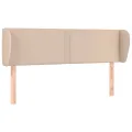 Tête de lit avec oreilles Cappuccino 147x23x78/88 cm Similicuir