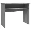 Bureau Sonoma gris 90x50x74 cm Bois d'ingénierie