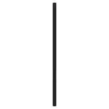 Tête de lit métal noir 160 cm