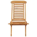 Chaise de jardin pliable 50x90x69 cm Bois de teck massif