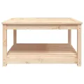 Table de jardin 82,5x82,5x45 cm bois massif de pin