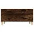 Table basse Chêne fumé 90x44,5x45 cm Bois d'ingénierie