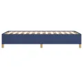 Cadre de lit Bleu 90x200 cm Tissu
