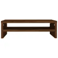 Support de moniteur Chêne marron 42x24x13 cm Bois d'ingénierie