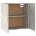 Armoire murale Gris béton 60x30x60 cm Bois d'ingénierie