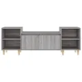 Meuble TV Sonoma gris 160x35x55 cm Bois d'ingénierie