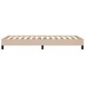 Cadre de lit Cappuccino 80x200 cm Similicuir