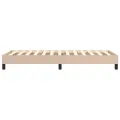 cadre de lit Cappuccino 80x200 cm Similicuir