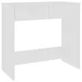 Bureau Blanc 80x40x75 cm Bois d'ingénierie