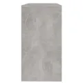 Table console Gris béton 89x41x76,5 cm Acier