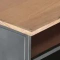 Table basse Gris 90x50x35 cm Bois d'acacia massif