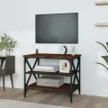 Meuble TV Chêne marron 60x40x50 cm Bois d'ingénierie