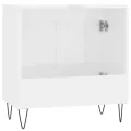 Armoire de bain blanc brillant 58x33x60 cm bois d'ingénierie