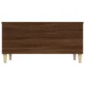 Table basse Chêne marron 90x44,5x45 cm Bois d'ingénierie