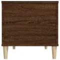 Table basse Chêne marron 90x44,5x45 cm Bois d'ingénierie