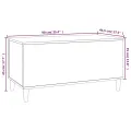 Table basse Chêne marron 90x44,5x45 cm Bois d'ingénierie