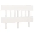 Tête de lit Blanc 153,5x3x81 cm Bois massif de pin