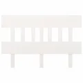 Tête de lit Blanc 153,5x3x81 cm Bois massif de pin