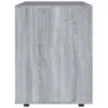 Armoire roulante Sonoma gris 60x53x72 cm Bois d'ingénierie