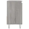 Armoire de bain sonoma gris 65x33x60 cm bois d'ingénierie