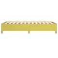 Cadre de lit Vert 90x190 cm Tissu