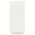 Buffet Blanc 60x35x80 cm Bois massif de pin