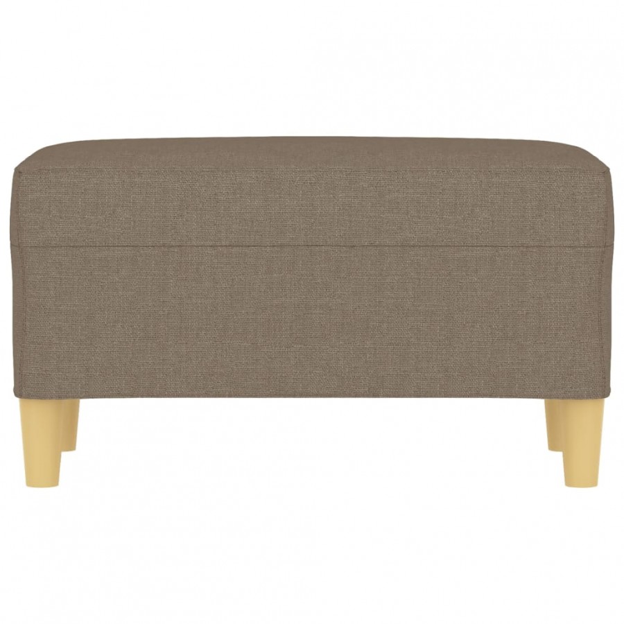 Banc Taupe 70x35x41 cm Tissu