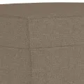 Banc Taupe 70x35x41 cm Tissu