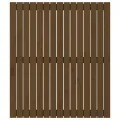 Tête de lit murale Marron miel 95,5x3x110 cm Bois massif de pin