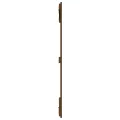 Tête de lit murale Marron miel 95,5x3x110 cm Bois massif de pin