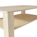 Table basse en aggloméré 100 x 59 x 42 cm Chêne