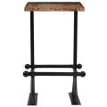 Mobilier de bar 3 pcs Bois de récupération massif Multicolore
