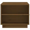 Table basse Marron miel 100x50x41 cm Bois massif de pin