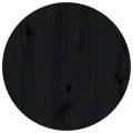 Table basse Noir Ø 40x60 cm Bois massif de pin