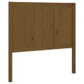 Tête de lit Marron miel 105,5x4x100 cm Bois massif de pin