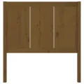 Tête de lit Marron miel 105,5x4x100 cm Bois massif de pin