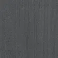 Bibliothèque à 2 niveaux Gris 100x30x70 cm Bois de pin massif