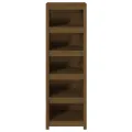 Bibliothèque Marron miel 50x35x154 cm Bois de pin massif