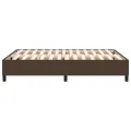 cadre de lit Marron 140x190 cm Similicuir