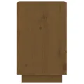 Table de chevet Marron miel 40x34x55 cm Bois de pin massif