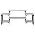 Meuble TV Sonoma gris 117x35x52 cm Bois d'ingénierie