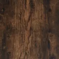 Cadre de lit chêne fumé 120x190 cm bois d'ingénierie