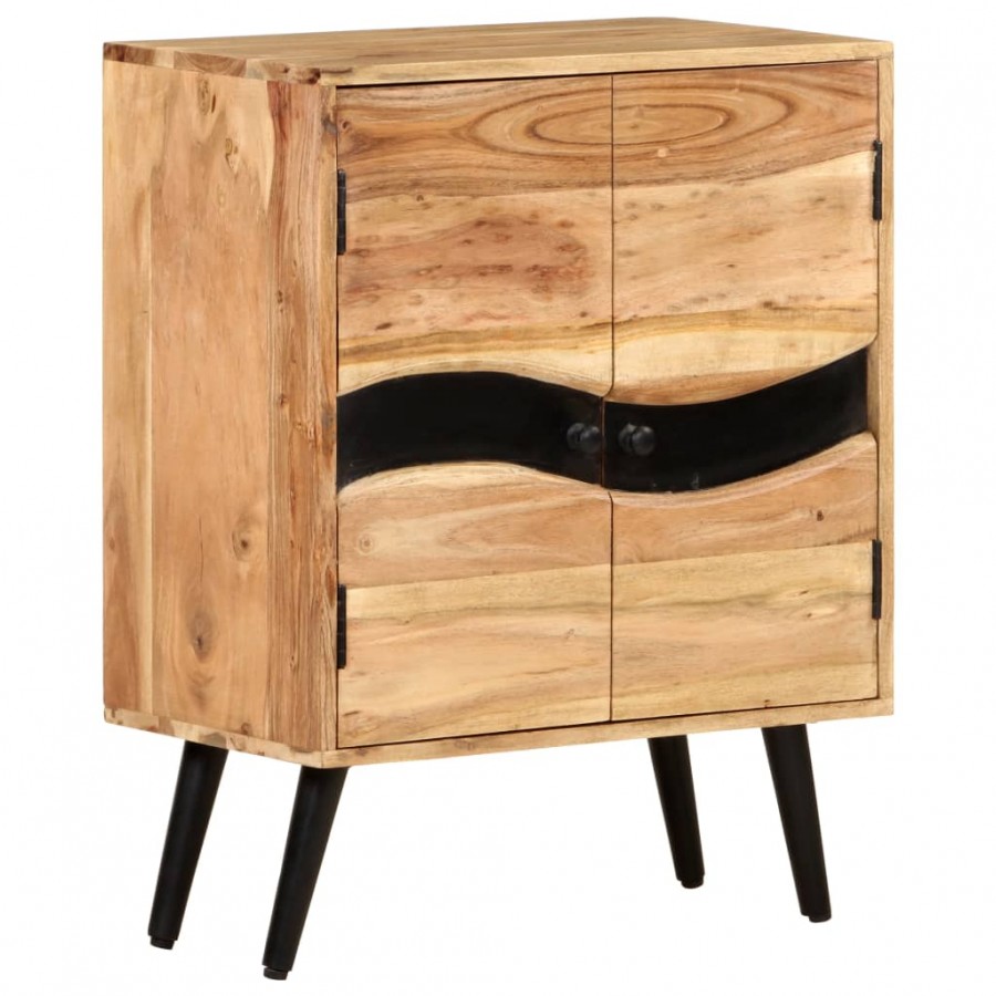 Buffet 57x34x75 cm Bois d'acacia massif