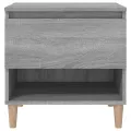 Tables de chevet 2 pcs Sonoma gris 50x46x50cm Bois d’ingénierie