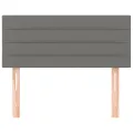Tête de lit Gris foncé 80x5x78/88 cm Tissu