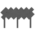 Tête de lit Gris 132x3x81 cm Bois massif de pin